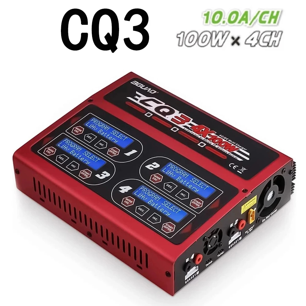 V-peak CQ3 บอร์ดอะแดปเตอร์ชาร์จ 100W 10A 1-6S AC100-240V DC11.0V-18.0V พร้อมบอร์ดอะแดปเตอร์ JST_XH ส