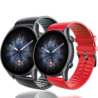 สายนาฬิกาข้อมือซิลิโคน 22 มม. สําหรับ Huawei watch GT3 3 3pro 3 Pro 46 มม. active 2 Gear s3 S2 Huawei GT2 GS Pro GS 3 GS 3i Pro