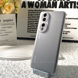 สําหรับ Honor 90 5G เคส NoYellowing โปร่งใส บาง แข็ง PC เคส