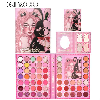 Kevin &amp; COCO อายแชโดว์ 62 สี กันน้ํา ติดทนนาน พร้อมส่ง