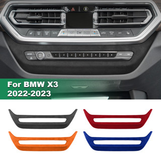 กรอบปุ่มปรับระดับเสียง ตกแต่งภายในรถยนต์ สําหรับ BMW X3 X4 IX3 G01 G02 G08i 2022 2023