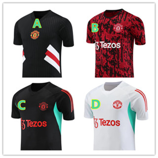 เสื้อเชิ้ต ลายทีมชาติฟุตบอล Man U 2023 2024 ไซซ์ S-XXL