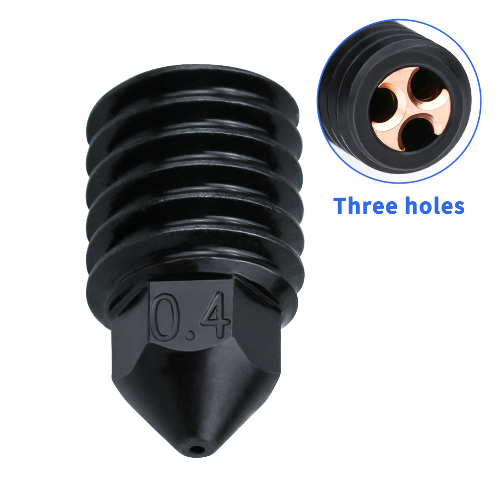 Haldis หัวฉีดเหล็กแข็ง 3D สําหรับอัพเกรดห้องแล็บ Bambu Hotend CHT 500 1 ชิ้น°C สําหรับห้องแล็บ Bambu