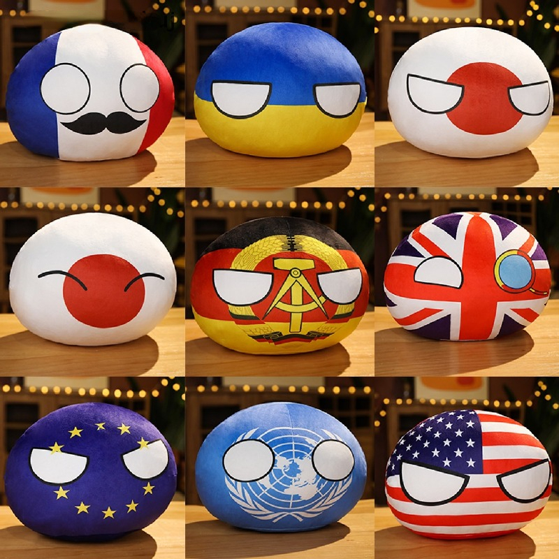 จี้ลูกบอลโปแลนด์บอล ธงชาติอาร์เจนตินา ขนาด 10 ซม. ของเล่นสําหรับเด็ก - รูปที่ 2