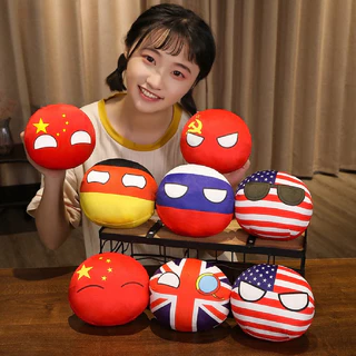 จี้ลูกบอลโปแลนด์บอล ธงชาติอาร์เจนตินา ขนาด 10 ซม. ของเล่นสําหรับเด็ก
