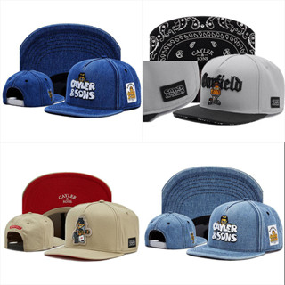 Cayler&amp;sons Garfield ใหม่ แฟชั่นฮิปฮอป ผู้ชาย ผู้หญิง ปรับได้ หมวกเบสบอล Snapback