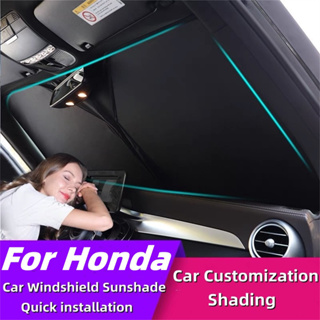 ม่านบังแดดกระจกหน้ารถยนต์ สําหรับ Honda CIVIC ACCORD MOBILIO SPIRIOR freed Stepwgn ELYSION URV