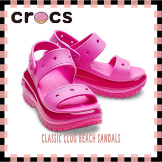 &lt;FzH&gt; รองเท้าแตะ Crocs สีชมพู สไตล์คลาสสิก สําหรับผู้หญิง 2023