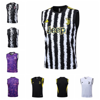 เสื้อกีฬาแขนกุด ลายทีมชาติฟุตบอล Juventus 2023-24 Season