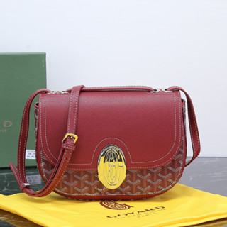 [พร้อมกล่อง] ใหม่ คุณภาพสูง Goyard Original Vintage Elegant One Shoulder Crossbody Bag