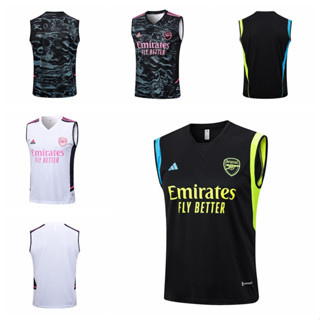 เสื้อกีฬาแขนกุด ลายทีมชาติฟุตบอล Arsenal ปี 2023-24