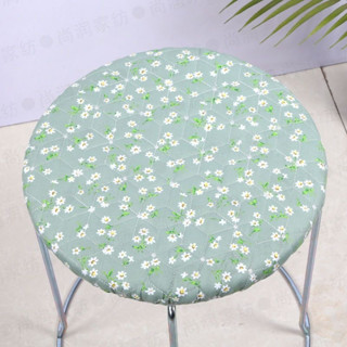 เบาะรองนั่งขนาดเล็ก Four Seasons Plus Cotton Round Stool Cover รอบเก้าอี้ร้านอาหารเบาะรองนั่งแบบหนา