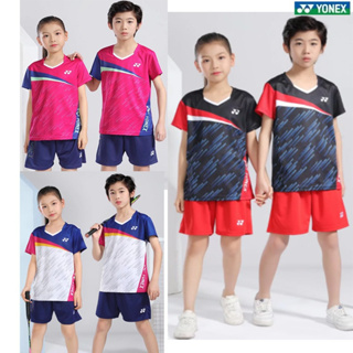 Yonex2023 ใหม่ เสื้อแบดมินตัน แขนสั้น ระบายอากาศ แห้งเร็ว ซับเหงื่อ เหมาะกับฤดูร้อน สําหรับผู้ชาย และผู้หญิง