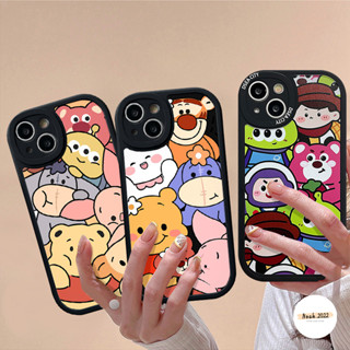 เคสโทรศัพท์มือถือแบบนิ่ม ลายการ์ตูนหมีพูห์ เอเลี่ยน ทอยสตอรี่ สําหรับ OPPO A17 A15 A95 A54s A77s A17K A55 A57 A78 A96 A9 A5s A74 A58 A16K A76 A16s A7 A16 A54 A1K A5 A12 A3S A16E A31 Reno 8T 6 7 เคส Lotso