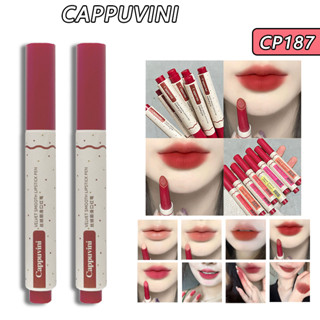 Cappuvini ลิปเคลย์ เนื้อแมตต์ ไม่ติดริมฝีปาก 2 กรัม หลากสี