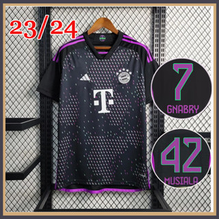 เสื้อกีฬาแขนสั้น ลายทีมฟุตบอล Bayern BM 2203/24 ชุดเยือน