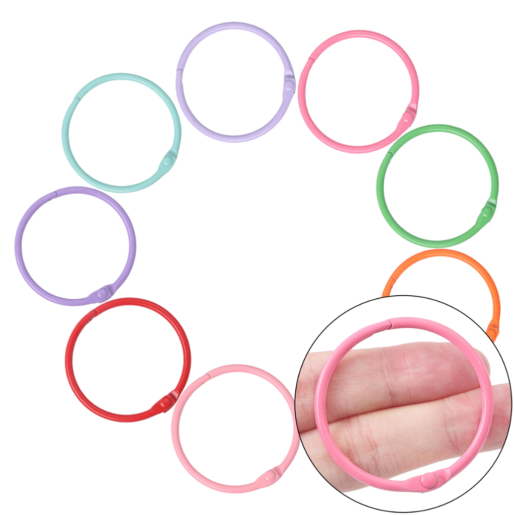 [43 มม.] พวงกุญแจ แบบเปิด สีสเปรย์ อุปกรณ์เสริม สําหรับทําพวงกุญแจ DIY - รูปที่ 3