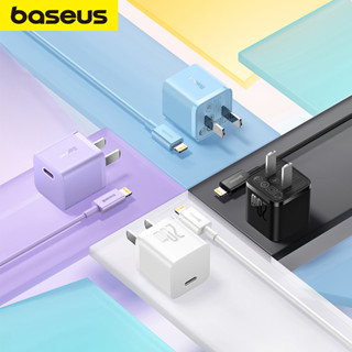 Baseus หัวชาร์จ แกลเลียมไนไตรด์ 20W ชาร์จเร็ว สําหรับ Apple 13 ipad 12promax Huawei