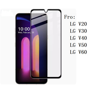 กระจกนิรภัยกันรอยหน้าจอ HD สําหรับ LG V60 V50 V40 V30 V20 ThinQ 5G