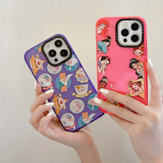 เคสโทรศัพท์มือถือ ลายการ์ตูนเจ้าหญิงแคระน่ารัก สําหรับ เคส Samsung s23 + s22 ultra s23 plus iPhone xs max xr 11 pro max 12x13 pro 14 pro max case