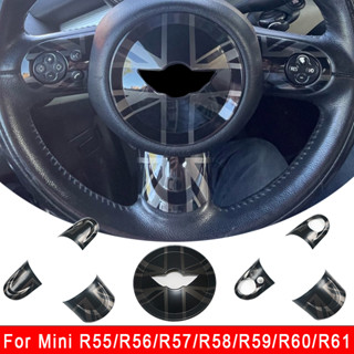 สติกเกอร์ติดแผงพวงมาลัยรถยนต์ สําหรับ Mini R55 R60 Mini Cooper R56 R57 R58 R59