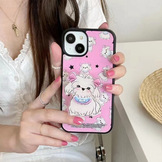 เคสโทรศัพท์มือถือ ลายน่ารัก สีชมพู สําหรับ iPhone 11 12 12pro 12promax 13 13promax 14 14pro 14promax 13pro