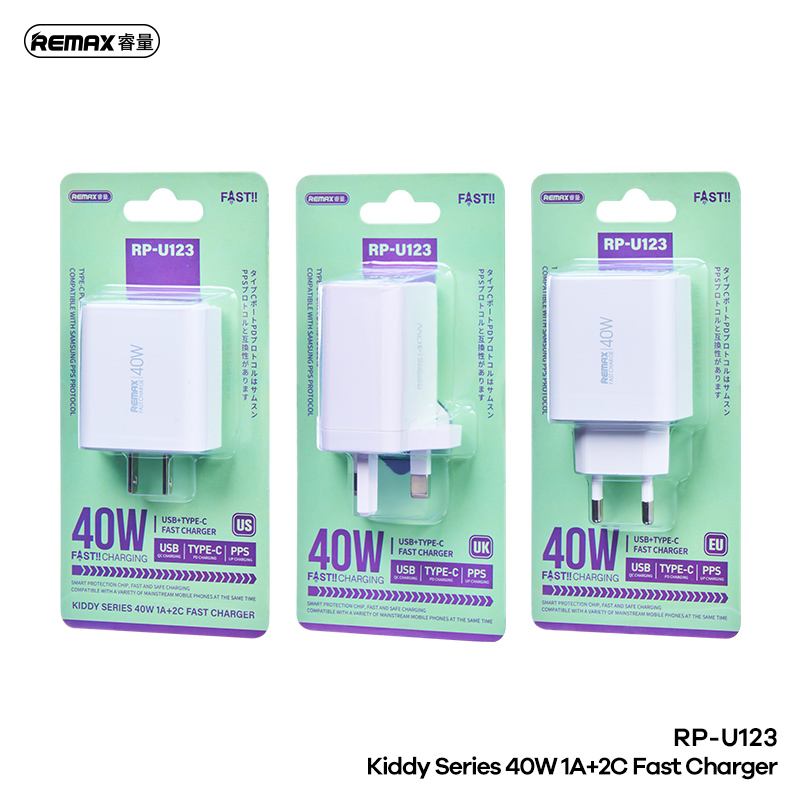 Remax Kiddy Series 40W 1A2 ที่ชาร์จเร็ว RP-U123 - remax.th - ThaiPick
