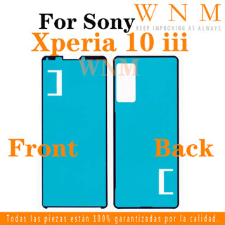 เทปกาวติดแบตเตอรี่ด้านหลัง หน้าจอสัมผัส LCD อุปกรณ์เสริม สําหรับ Sony Xperia 10 III X10III