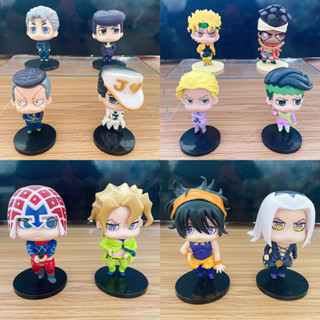 ฟิกเกอร์ JoJo Bizarre Adventure Jonathan Joestar Dio Brando Erina Joestar Caesar Anthonio Zeppeli PVC ขนาด 7-10 ซม. 4 ชิ้น 3 ชิ้น 2 ชิ้น