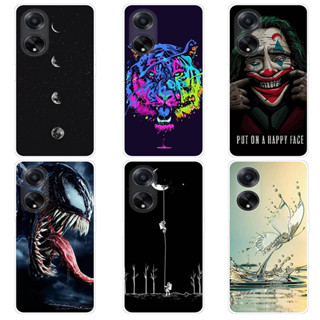 เคส OPPO A98 5G Case การ์ตูน Venom Soft TPU เคสซิลิโคน โทรศัพท์มือถือ เคส