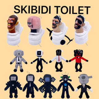 🔥Skibidi Toilet 🔥Skibidi Toilet  ห้องน้ำ Speakerman bosses เสียง ตำหนิตุ๊กตา ของเล่นหรูหรา