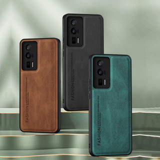 เคสโทรศัพท์มือถือหนังแกะ สําหรับ Xiaomi Poco F5 Pro