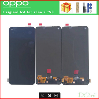 หน้าจอสัมผัส LCD ดิจิทัล สําหรับ OPPO Reno7 SE 5G PFCM00 Reno 7SE Reno 7 CPH2371 CPH2363