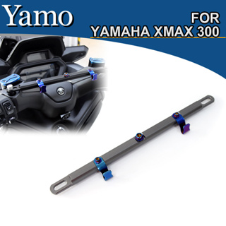 บาร์ขยายอลูมิเนียมอัลลอยด์ CNC พร้อมตะขอ สําหรับ YAMAHA XMAX300 125 250