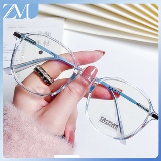 【ZM Glasses】กรด -25,75,125,175,275,275,275,325,375 แว่นตาแฟชั่นผู้หญิงกรอบแว่นตาป้องกันแสงสีฟ้าแว่นตาสายตาสั้น 078