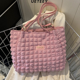 UETEEY กระเป๋าสะพายข้าง unisex ถุงเกี๊ยวสีทึบ ลำลอง อินเทรนสุดๆ อเนกประสงค์และเรียบง่าย MAY2903