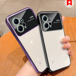 เคสโทรศัพท์มือถือ แบบใส ป้องกันเลนส์กล้อง สําหรับ Xiaomi Redmi Note 11 Pro 11R 11E 12 Turbo Pro+ Plus 4G 5G 12S