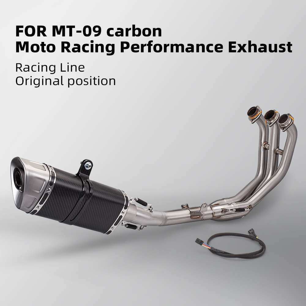 Exhaust & Emissions 5399 บาท ท่อไอเสียสแตนเลส สําหรับรถจักรยานยนต์ YAMAHA MT09 MT09SP FZ09 2021-2023 M1 Motorcycles