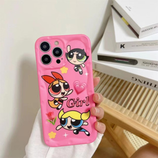 เคสโทรศัพท์มือถือ Tpu นิ่ม ลายเด็กผู้หญิงซน สีแดง สําหรับ iPhone 11 13pro 14 14promax 14pro