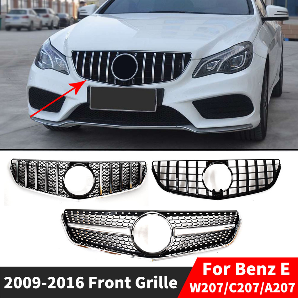 กระจังหน้ารถยนต์ สําหรับ Mercedes Benz E Coupe W207 A207 C207 2009-2016 E200 E260 E300 E350 E500