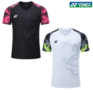 ใหม่ Yonex ชุดกีฬาวอลเลย์บอล แขนสั้น ระบายอากาศ สําหรับผู้ชาย และผู้หญิง 2023