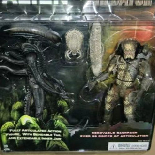 Neca Alien VS Predator ฟิกเกอร์ PVC 2 แพ็ค