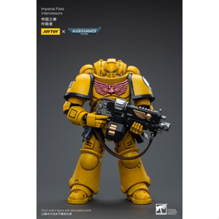 【Su baby】JOYTOY Warhammer 40K Imperial Fists Intercessors (Ver. 2) 1/18 Scale Figure