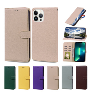 เคสโทรศัพท์มือถือหนัง ฝาพับ พร้อมช่องใส่บัตร หรูหรา สําหรับ Xiaomi Redmi Note 12 Pro Plus 5G