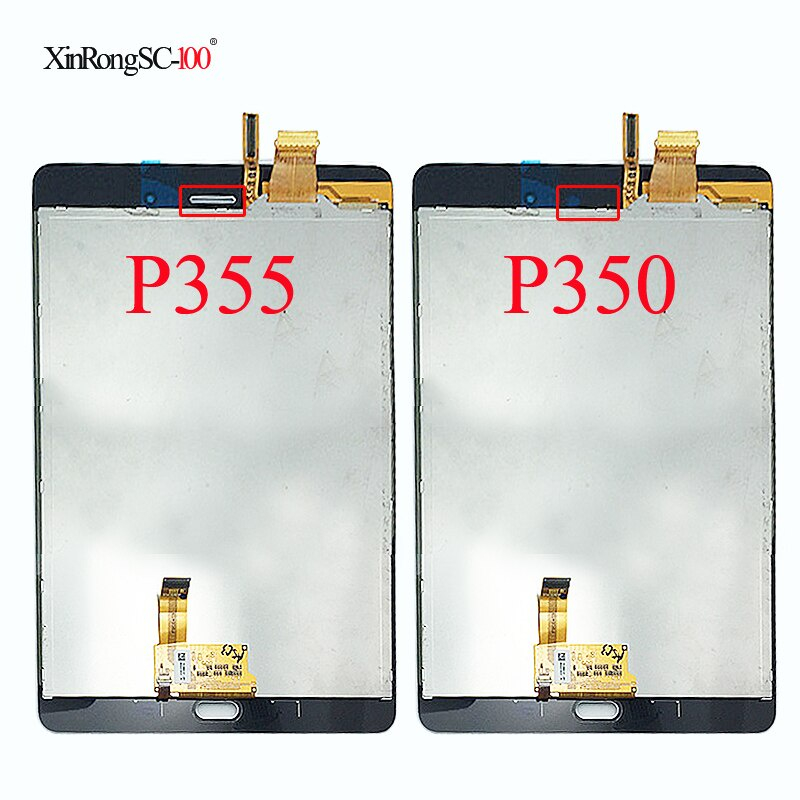สําหรับ Samsung Galaxy Tab A SM-P350 P350 SM-P355 P355 8 นิ้วแท็บเล็ตจอแสดงผล LCD Matrix Touch Screen Digitizer แผง Full Assembly ราคา ถูกที่สุด ดีลบีเคเค