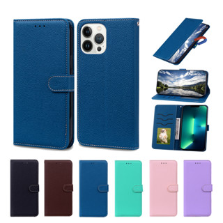 เคสโทรศัพท์หนัง ฝาพับ พร้อมช่องใส่บัตร หรูหรา สําหรับ Xiaomi 13 Lite 13 Pro 5G