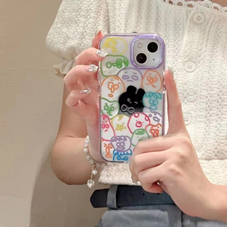 เคสโทรศัพท์มือถือ กันกระแทก สีสันสดใส สําหรับ iPhone 11 12 12pro 12promax 13 13pro 13promax 14 14pro 14promax