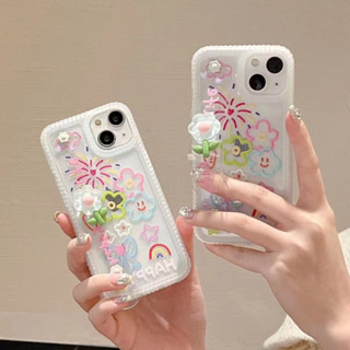 เคสโทรศัพท์มือถือ ลายดอกไม้น่ารัก สําหรับ iPhone 11 12 12pro 12promax 13 13pro 13promax 14 14pro 14promax