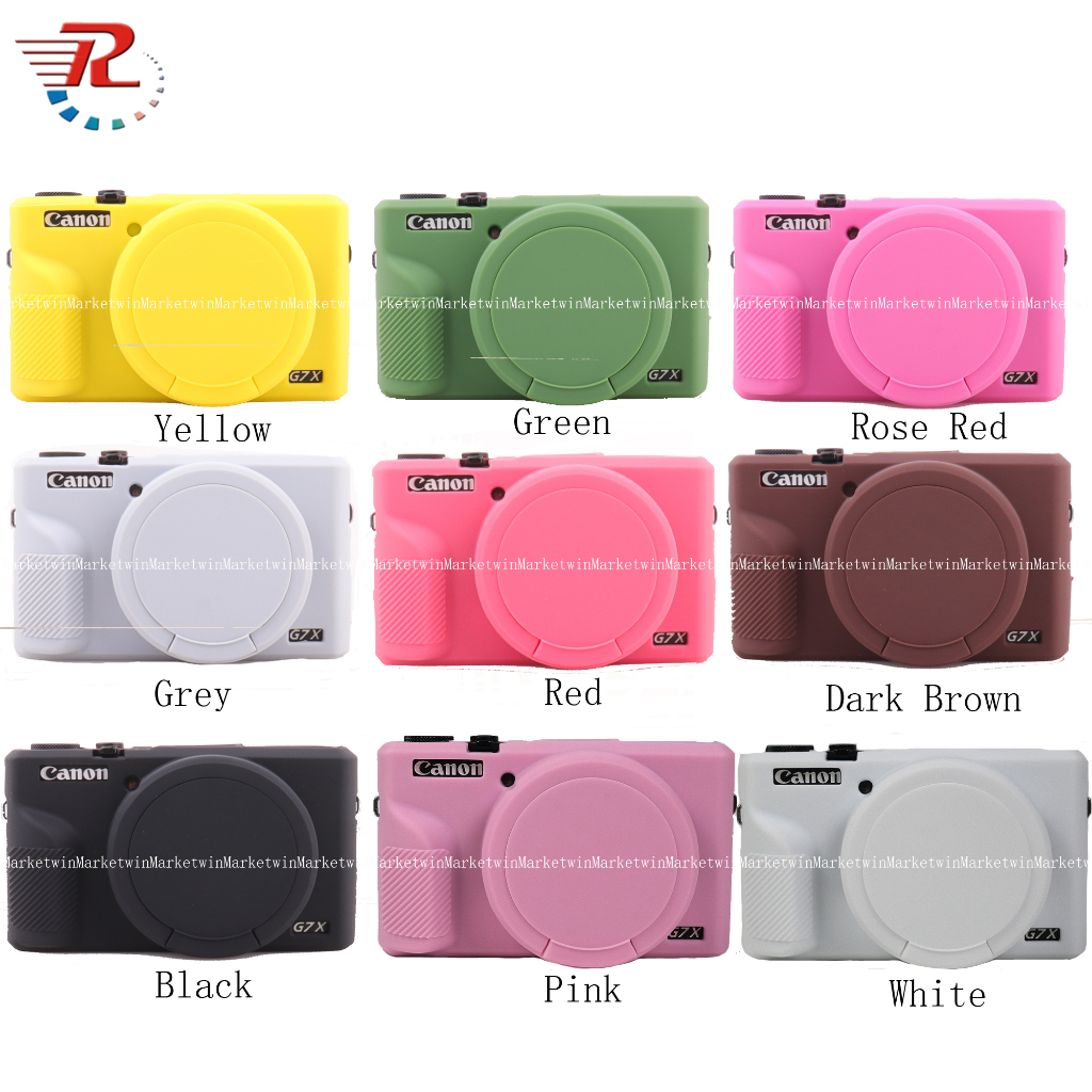 เคสยางซิลิโคนนิ่ม สําหรับกล้อง Canon G7X3 Canon G7X3 G7Xiii G7X Mark iii