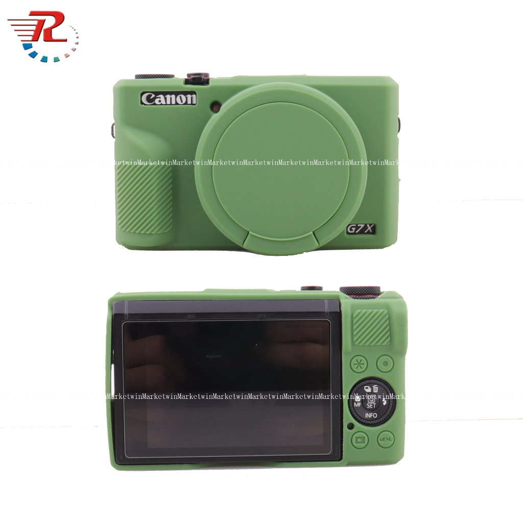 เคสยางซิลิโคนนิ่ม สําหรับกล้อง Canon G7X3 Canon G7X3 G7Xiii G7X Mark iii